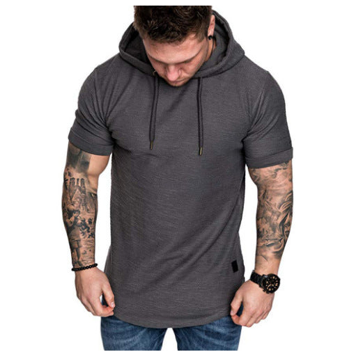 Herrhoodie T-shirt med modern skärning och avslappnad design Mirla-Eva Jonsson