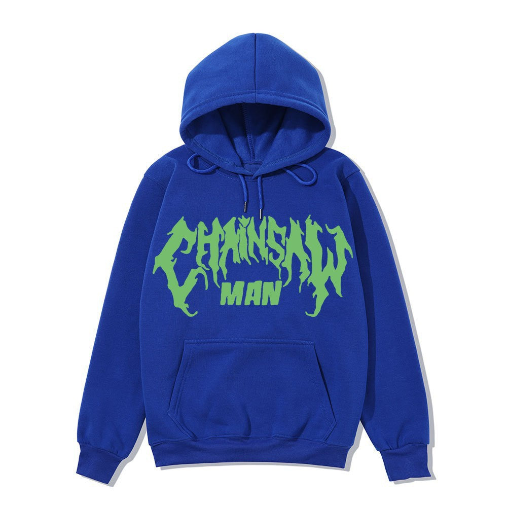 Herrhoodie med unik grafisk design Mirla-Eva Jonsson