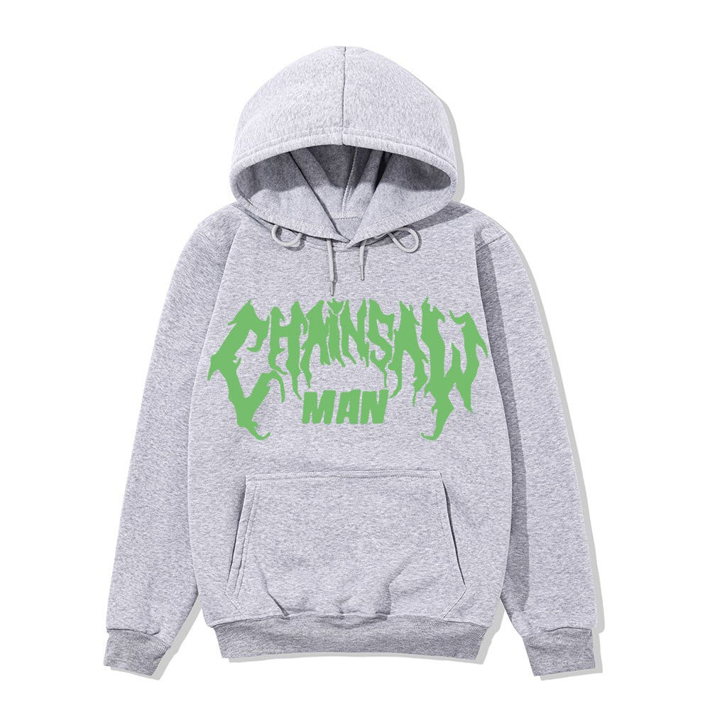 Herrhoodie med unik grafisk design Mirla-Eva Jonsson