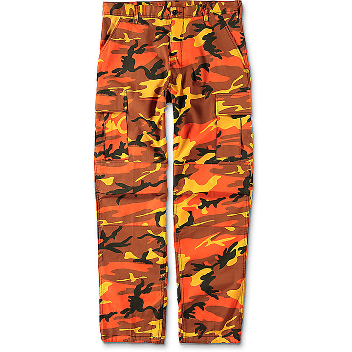 Herrmode cargobyxor i camouflage-design Mirla-Eva Jonsson