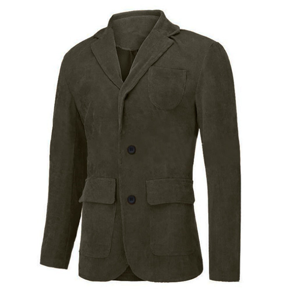 Herrmode stilig kordblazer med flera fickor och elegant passform Mirla-Eva Jonsson