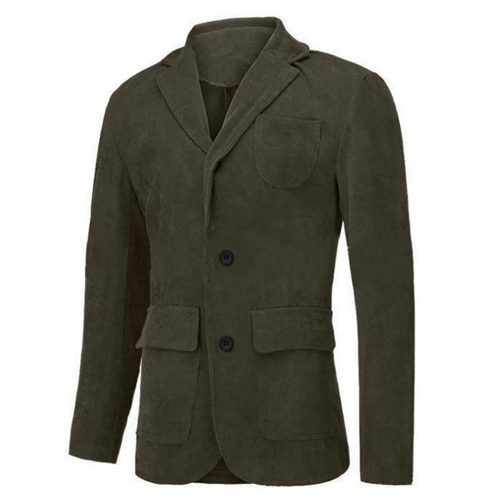 Herrmode stilig kordblazer med flera fickor och elegant passform Mirla-Eva Jonsson