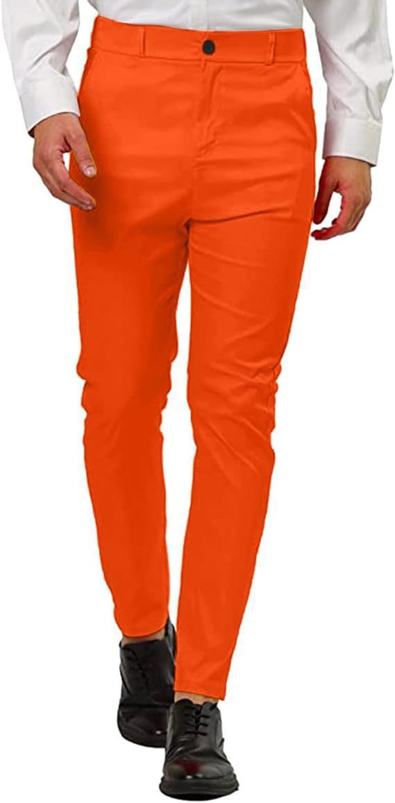 Herrssnitt Slim-Fit Chino-byxor med elastisk midja och innovativ design Mirla-Eva Jonsson