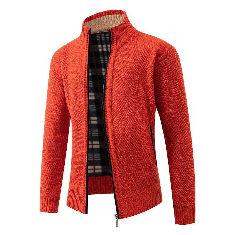 Herrstickad jacka med strukturerad design och hög krage Eva Jonsson-Eva Jonsson