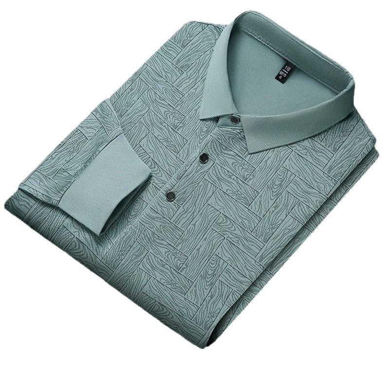 Herrstiligt polo med strukturerad design Mirla-Eva Jonsson