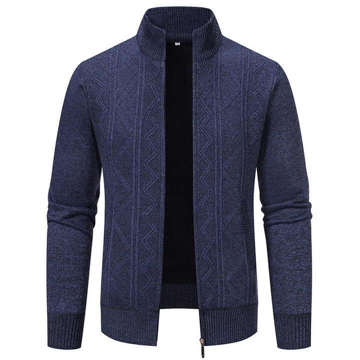 Herrströja med hög krage och dragkedja Mirla-Eva Jonsson