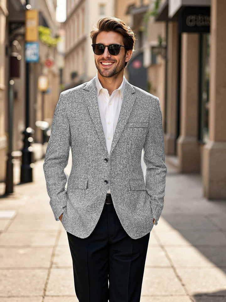 Herrstruktur blazer med modig textur Mirla-Eva Jonsson