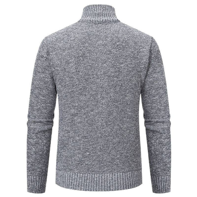 Herrstylig vadderad jacka med strukturerat yttertyg och hög krage Eva Jonsson-Eva Jonsson