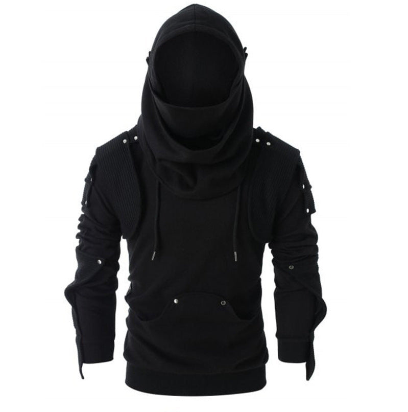 Herrtröja med innovativ design på huvan och strukturerade ärmar Mirla-Eva Jonsson