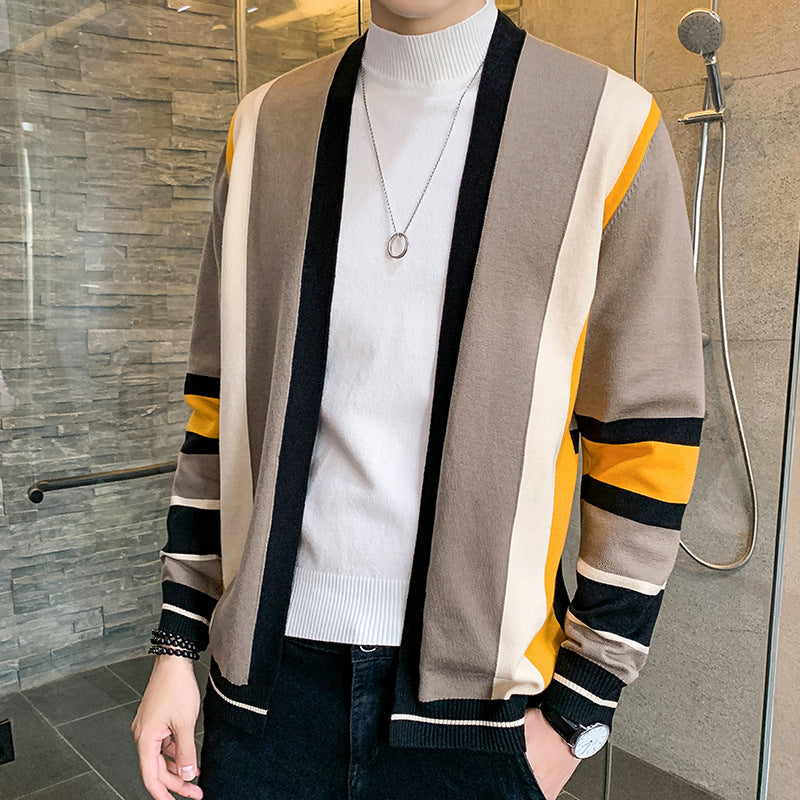 Herrtröja med modernt färgblockdesign Mirla-Eva Jonsson