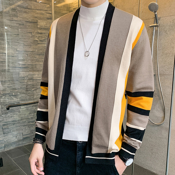 Herrtröja med modernt färgblockdesign Mirla-Eva Jonsson