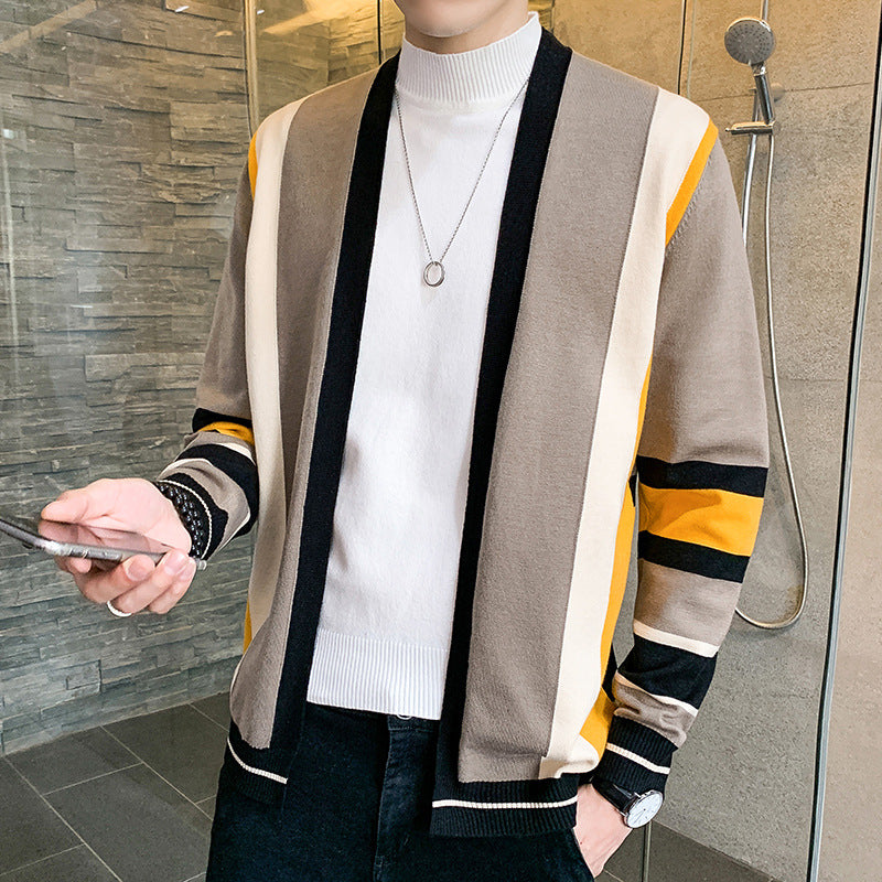 Herrtröja med modernt färgblockdesign Mirla-Eva Jonsson