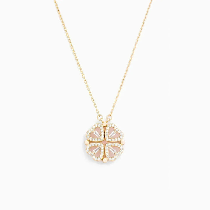 Hjärthalsband | Zirkon | Silver | Guldhalsband | Halsband för damer-Eva Jonsson