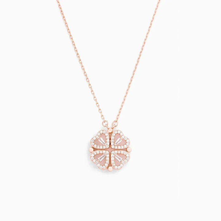 Hjärthalsband | Zirkon | Silver | Guldhalsband | Halsband för damer-Eva Jonsson