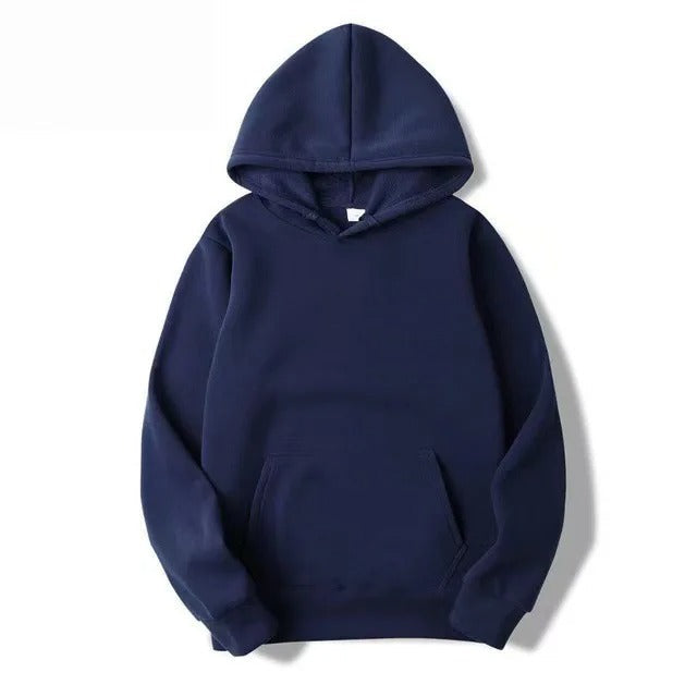 Hoodie för kvinnor - Oversized mysig pulloverhoodie med ficka-Eva Jonsson