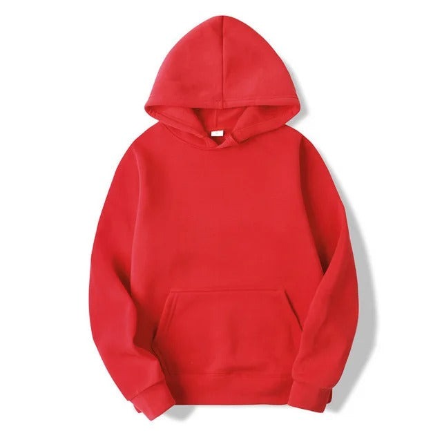 Hoodie för kvinnor - Oversized mysig pulloverhoodie med ficka-Eva Jonsson