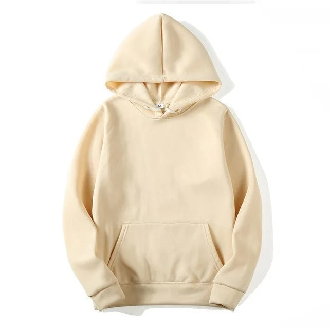 Hoodie för kvinnor - Oversized mysig pulloverhoodie med ficka-Eva Jonsson