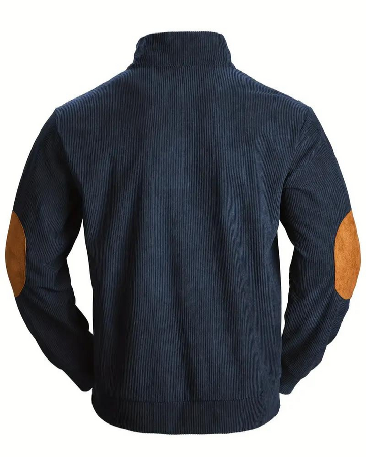 Hugo Pullover | Varm vinterkrage för män-Eva Jonsson