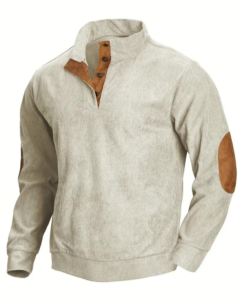 Hugo Pullover | Varm vinterkrage för män-Eva Jonsson