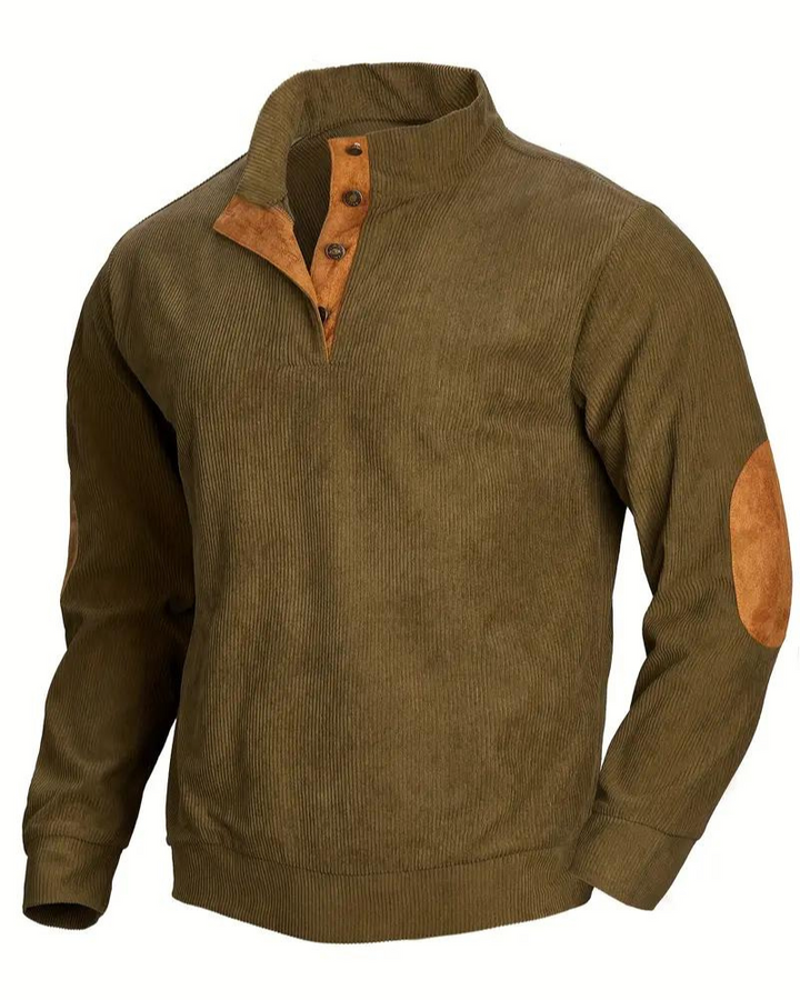 Hugo Pullover | Varm vinterkrage för män-Eva Jonsson