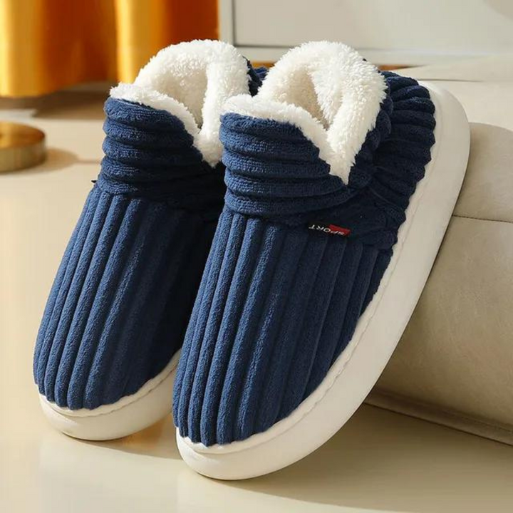 Inomhus tofflor | Fuzzy | Vinter | Fluffiga tofflor | Hus tofflor-Eva Jonsson