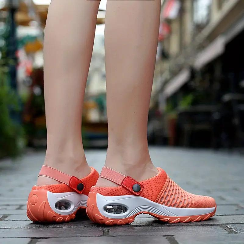 Iolanthe Promenadskor | Andningsaktiva slip-on-sandaler för kvinnor-Eva Jonsson