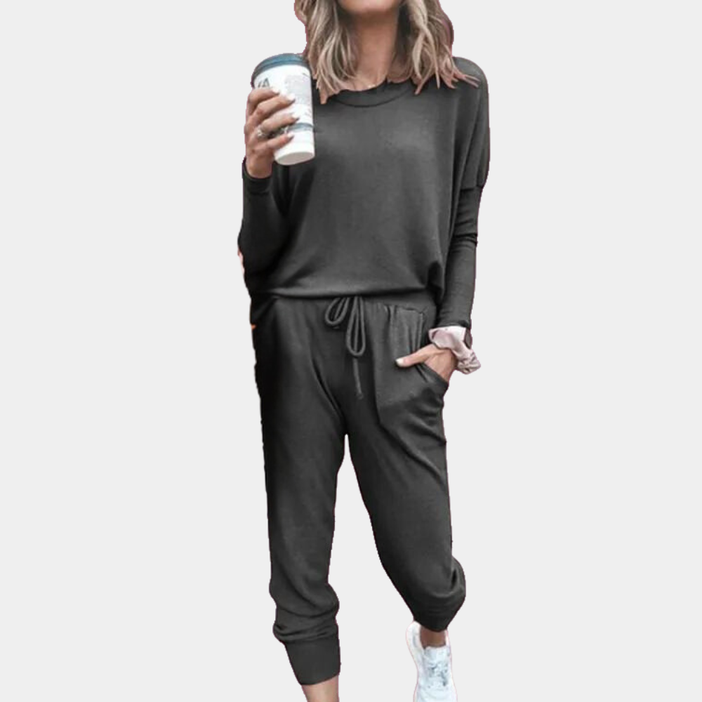Joggerset | Långärmad | Loose Fit | Loungeset | Co-Ord Set Dam-Eva Jonsson