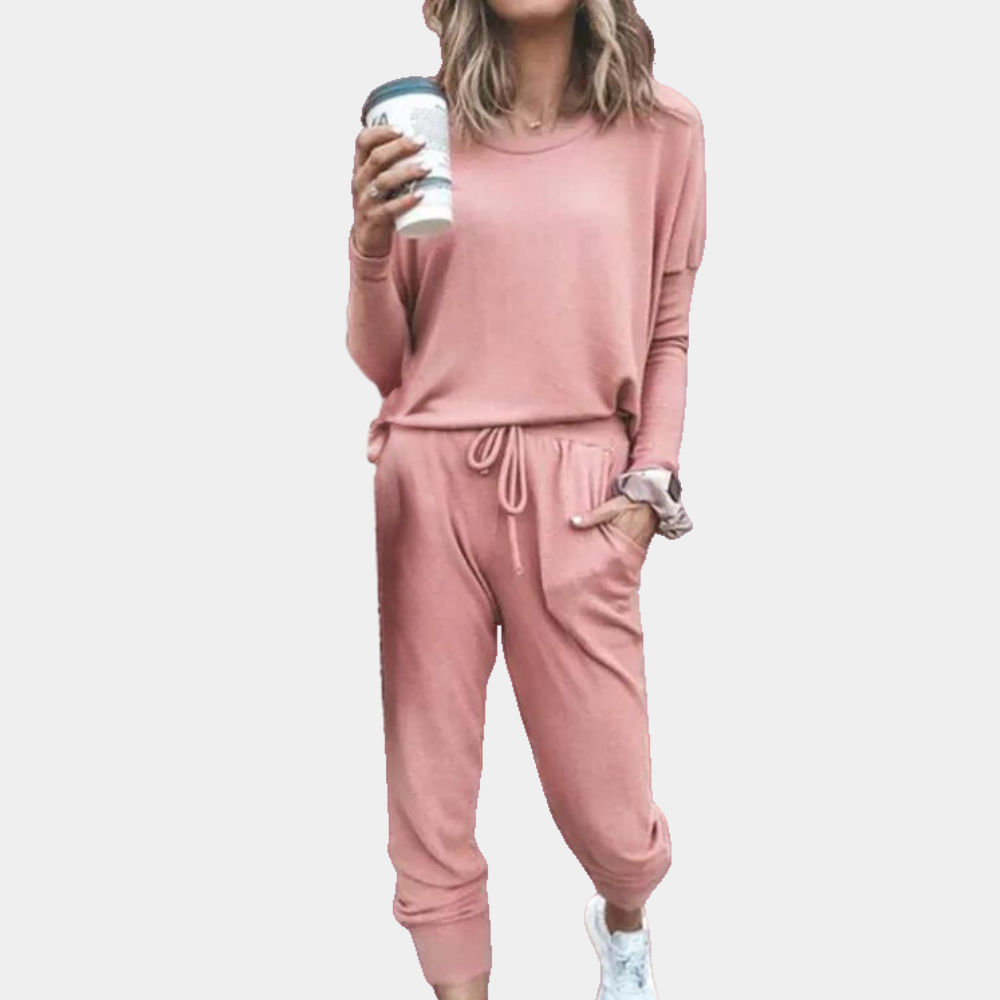 Joggerset | Långärmad | Loose Fit | Loungeset | Co-Ord Set Dam-Eva Jonsson