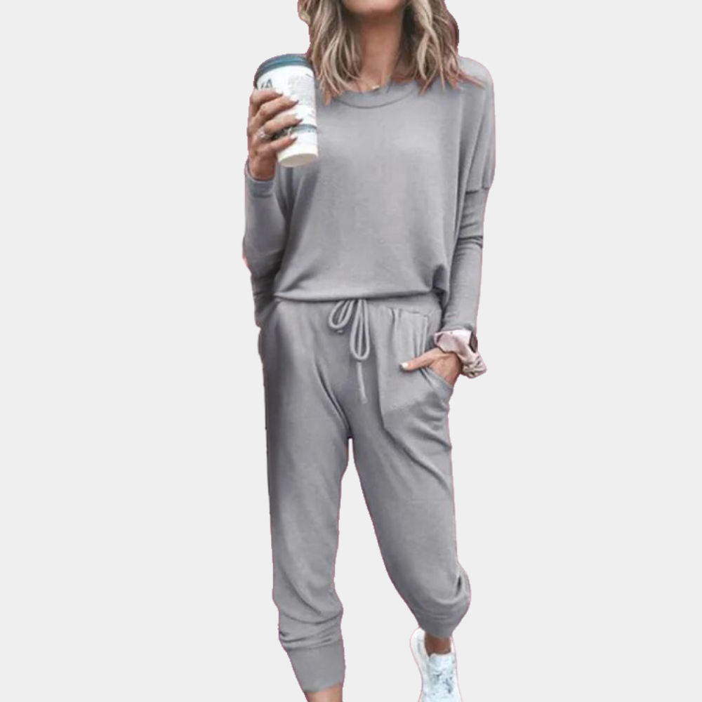 Joggerset | Långärmad | Loose Fit | Loungeset | Co-Ord Set Dam-Eva Jonsson
