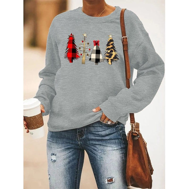 Jul Sweatshirt | Casual | Loose Fit | Xmas Pullover | Jumper för Kvinnor-Eva Jonsson