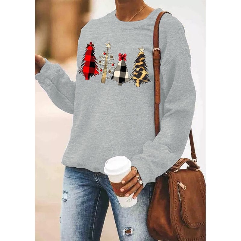 Jul Sweatshirt | Casual | Loose Fit | Xmas Pullover | Jumper för Kvinnor-Eva Jonsson