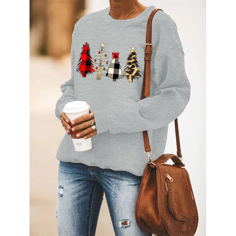 Jul Sweatshirt | Casual | Loose Fit | Xmas Pullover | Jumper för Kvinnor-Eva Jonsson