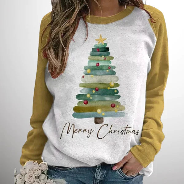 Jul Sweatshirt | Loose Fit | Långärmad | Xmas Pullover | Damkläder-Eva Jonsson