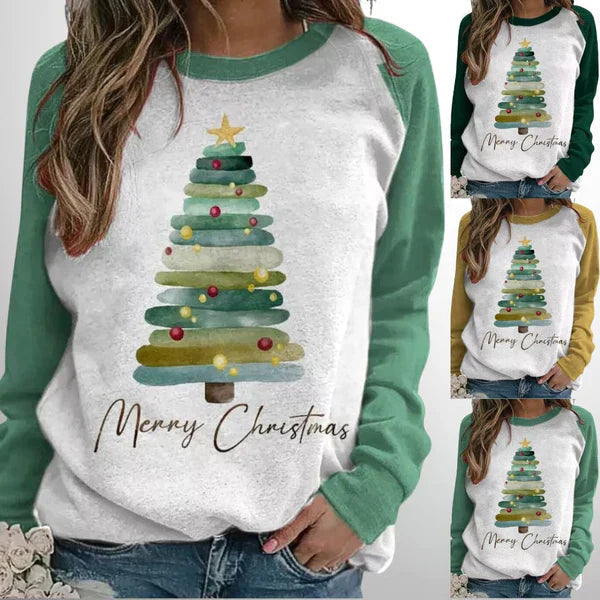 Jul Sweatshirt | Loose Fit | Långärmad | Xmas Pullover | Damkläder-Eva Jonsson