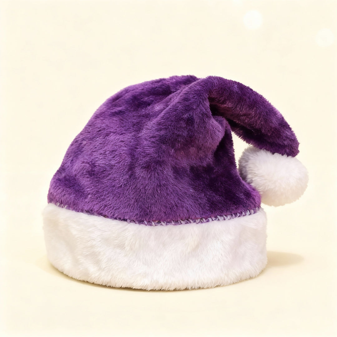 Julmössa - Pälsmössa - Pompom - Tomteluva - Julhuvudbonad-Eva Jonsson