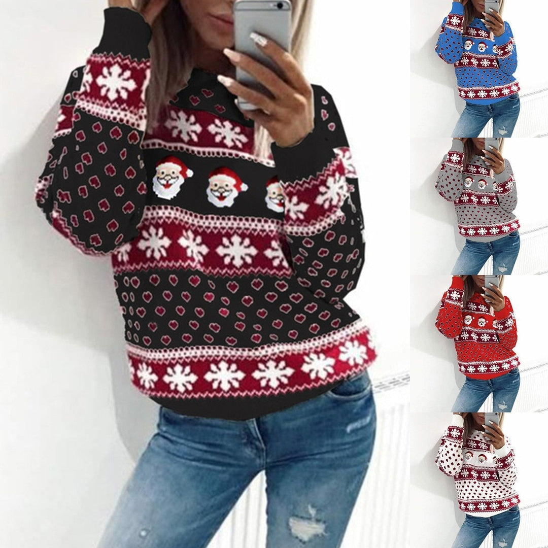 Jultröja - Långärmad - Jultomten - Jultröja - Damkläder-Eva Jonsson