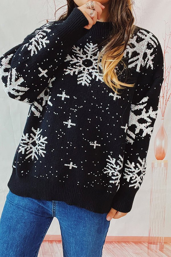 Jultröja Med Snöflingor-Eva Jonsson