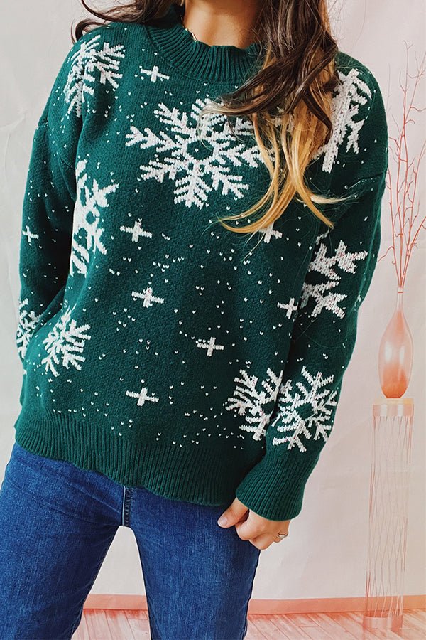 Jultröja Med Snöflingor-Eva Jonsson