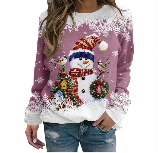 Jultröja | Mysig | Loose Fit | Roliga Xmas-tröjor | Damtröja-Eva Jonsson