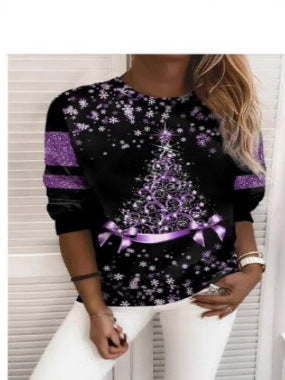 Jultröja - Sparkly - Svart - Jultröja - Damtröja-Eva Jonsson