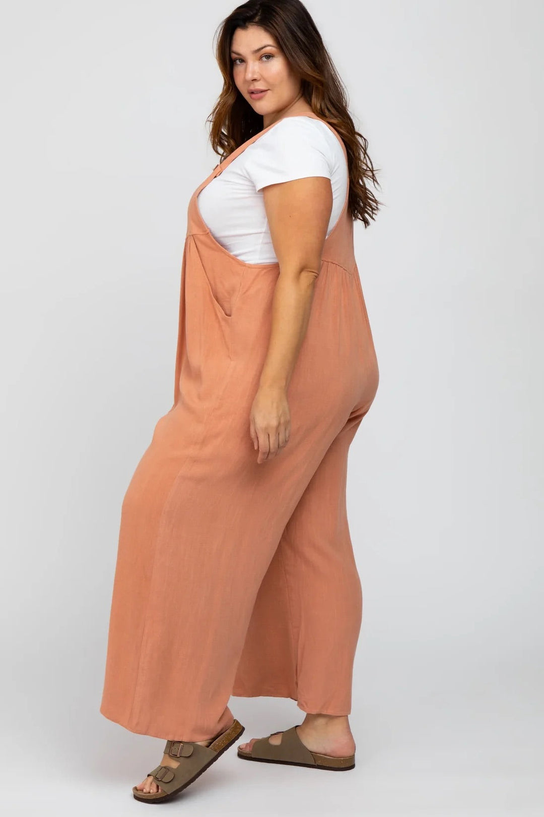 Jumpsuit | Ärmlös | Löst sittande | Jumpsuit med vida ben | Overall-Eva Jonsson
