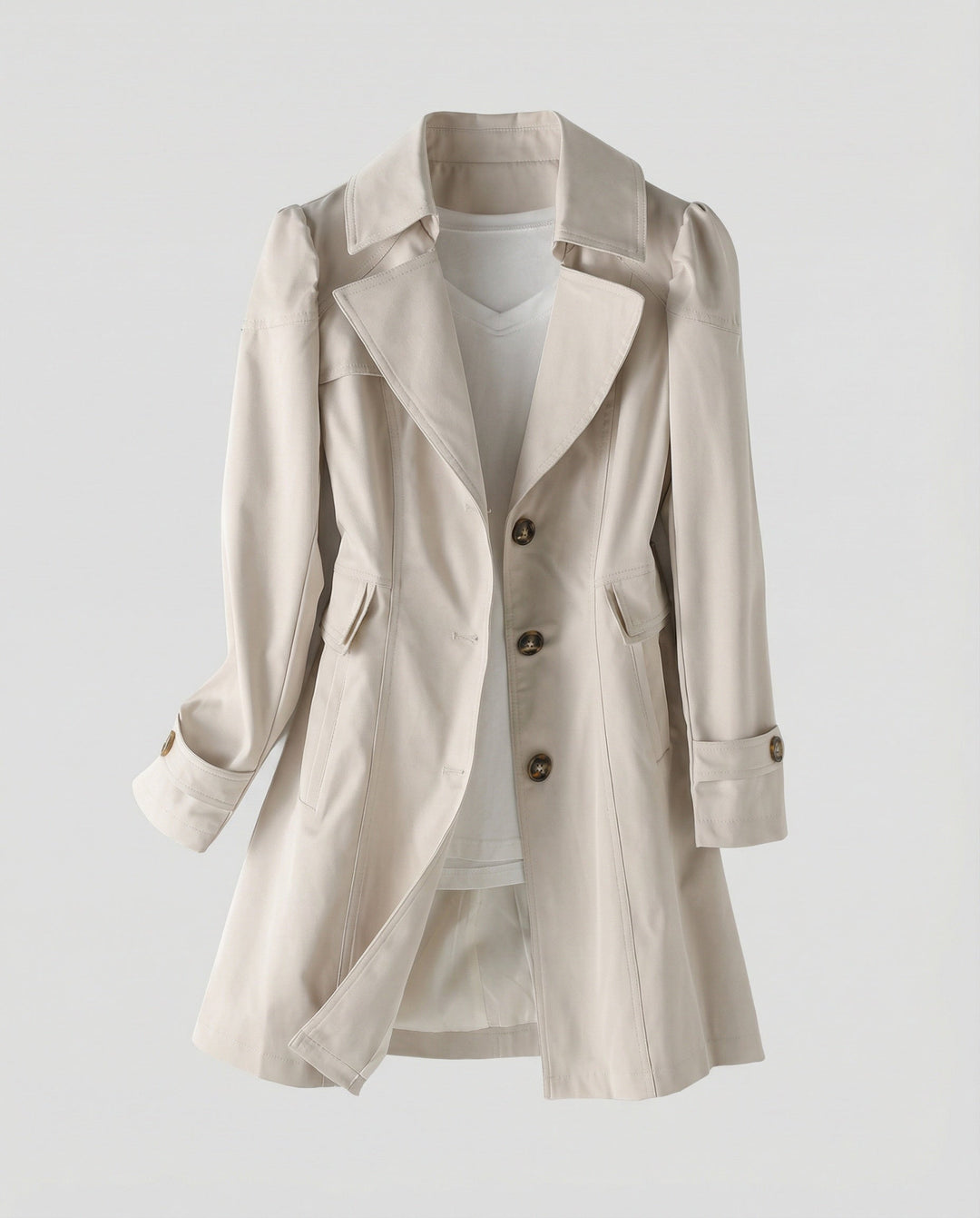 | K klassisk trenchcoat för damer-Eva Jonsson