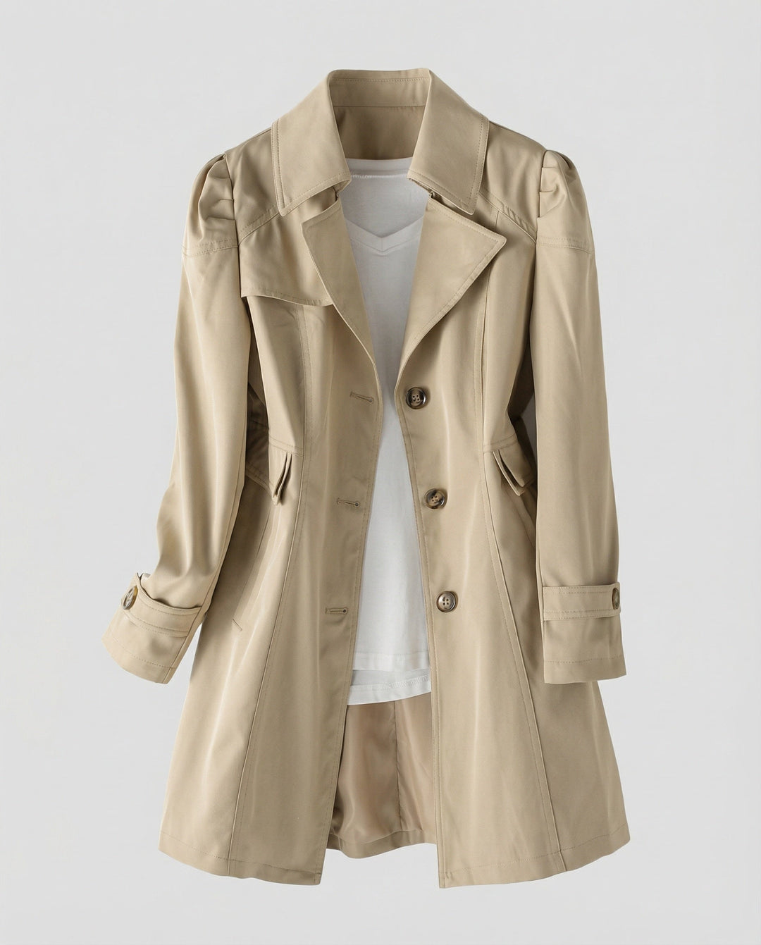 | K klassisk trenchcoat för damer-Eva Jonsson