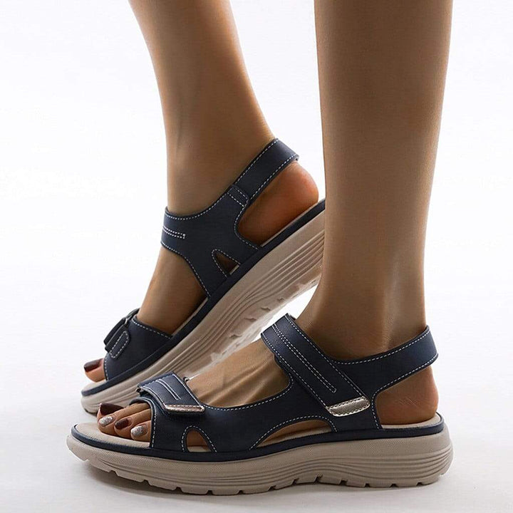 Kardborresandaler | Ergonomiska | Walking | Sportsandaler | Ortopediska sandaler för kvinnor-Eva Jonsson