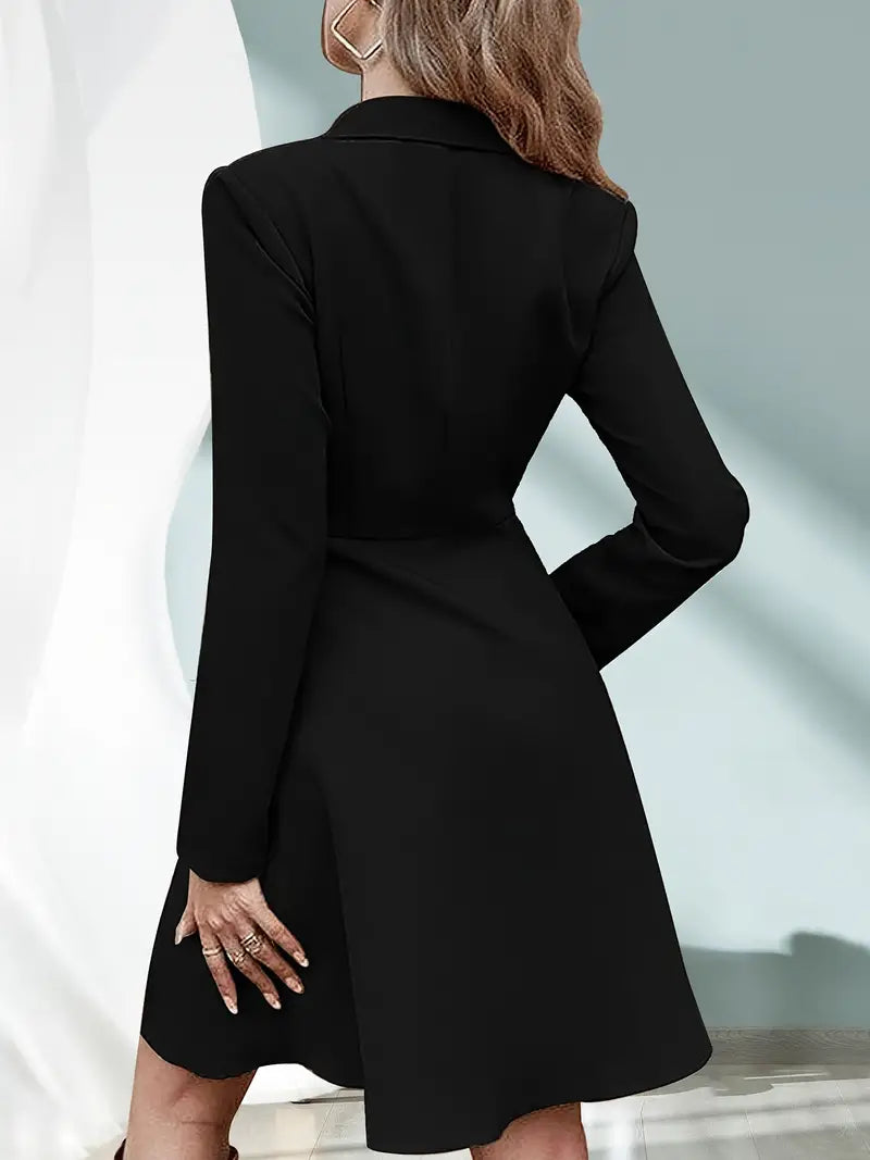 Katie Trenchcoat | Elegant kavaj med slag för kvinnor-Eva Jonsson