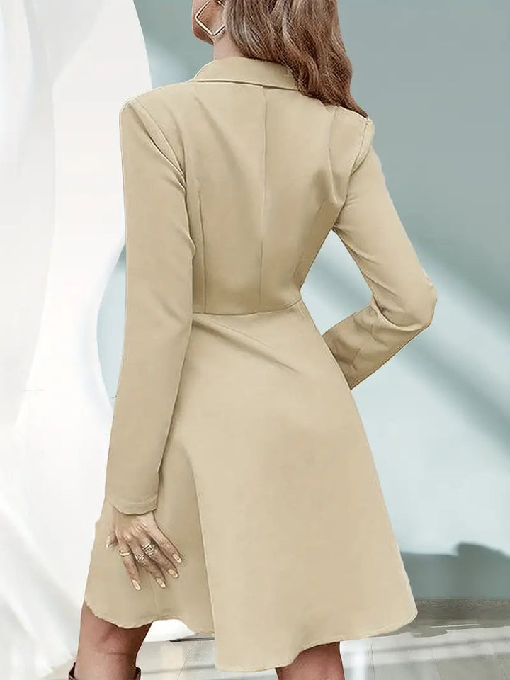 Katie Trenchcoat | Elegant kavaj med slag för kvinnor-Eva Jonsson