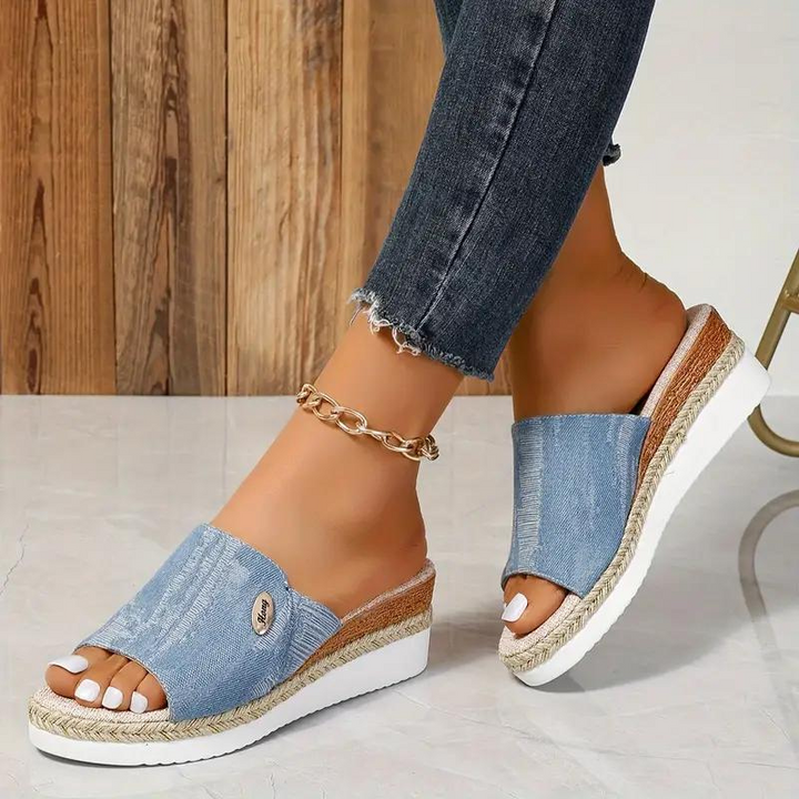 Kilsandaler - Slip On - Plattform - Sommarskor - Damsandaler-Eva Jonsson