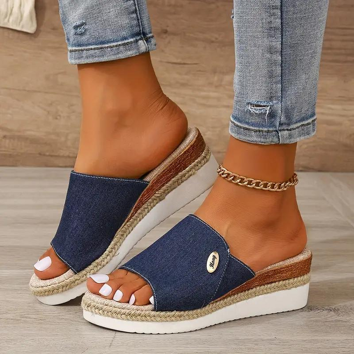 Kilsandaler - Slip On - Plattform - Sommarskor - Damsandaler-Eva Jonsson