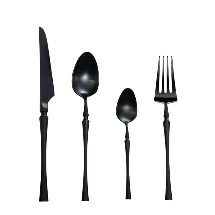 Klassiskt set i rostfritt stål med eleganta handtag-Eva Jonsson