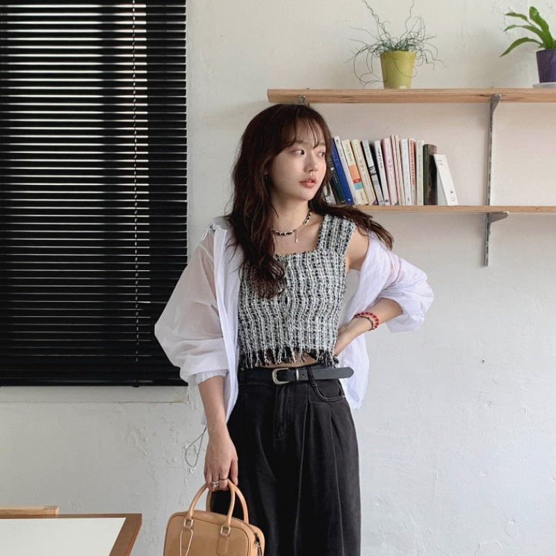 Kvinna Casual Crop Top Mirla-Eva Jonsson